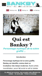 Mobile Screenshot of banksy-art.com