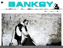 Tablet Screenshot of banksy-art.com